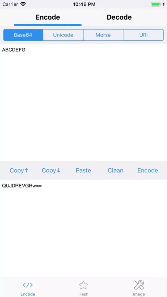 Tangkapan layar Engineer Encode Assistant