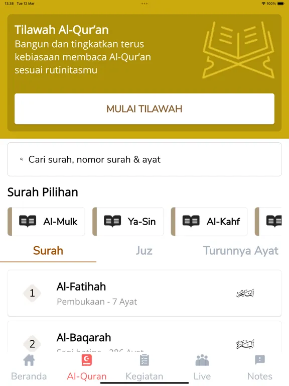 Capturas de pantalla de Better Muslim iPad 