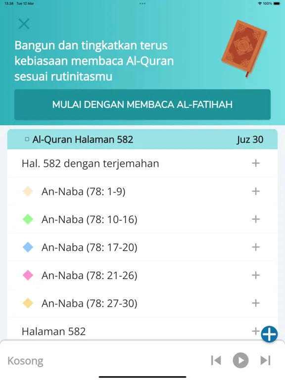 Capturas de pantalla de Better Muslim iPad 