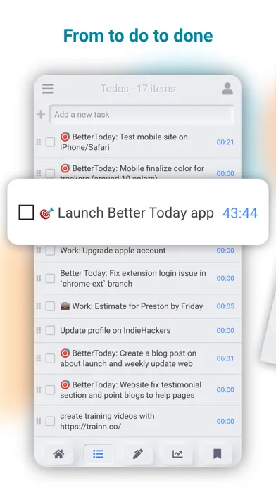 Скриншоты Better Today organizer planner