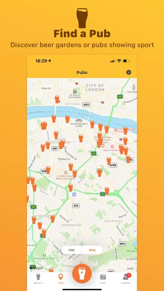 Ảnh chụp màn hình của Bevvi - Best Beer Buddy App!