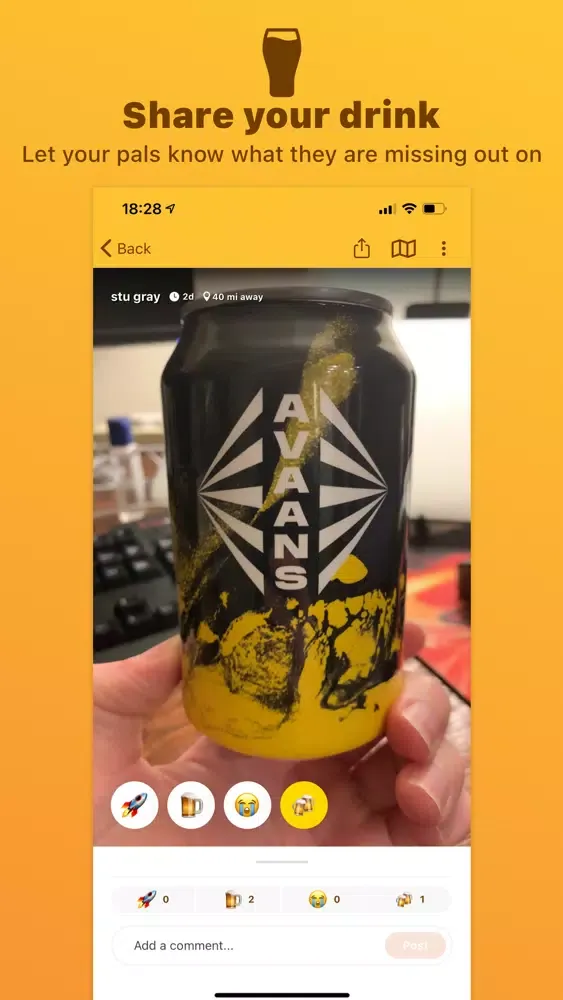 Ảnh chụp màn hình của Bevvi - Best Beer Buddy App!