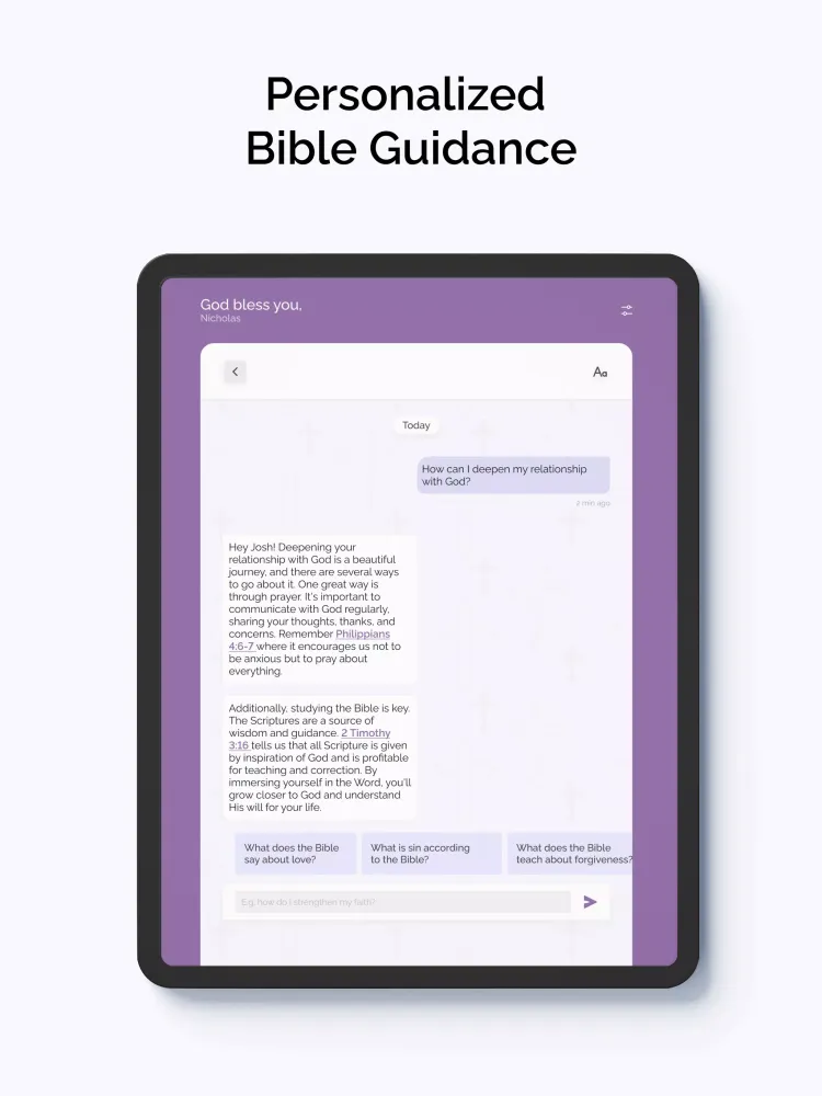 Bible Bless: Bible Study App Screenshots