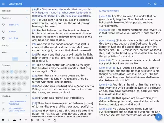 Captures d'écran de Unique Bible App Plus iPad 