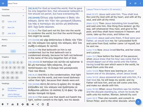 Captures d'écran de Unique Bible App Plus iPad 