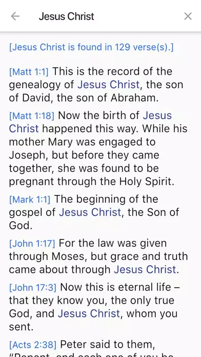 Captures d'écran de Unique Bible App Plus