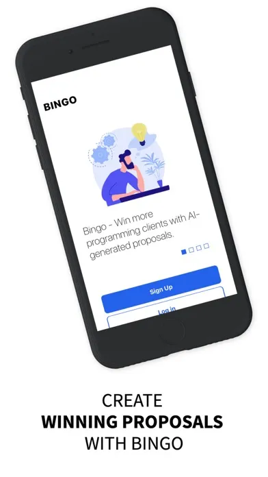 ภาพหน้าจอของ AI Proposals: Bingo