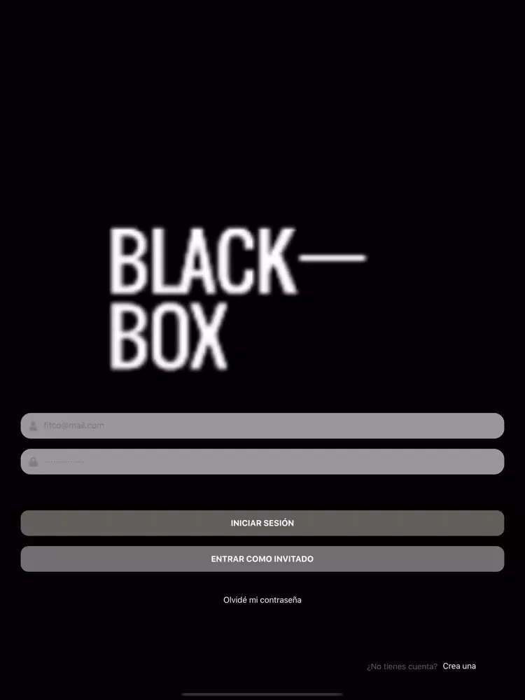 Black Box Gym iPad  স্ক্রিনশট