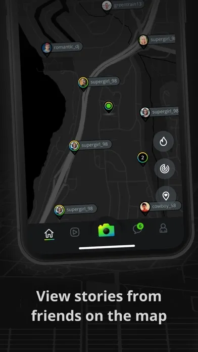 Tangkapan layar BLACKDOT - share your stories