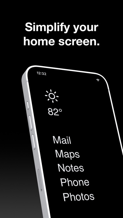 Zrzuty ekranu Blank Spaces: App Launcher