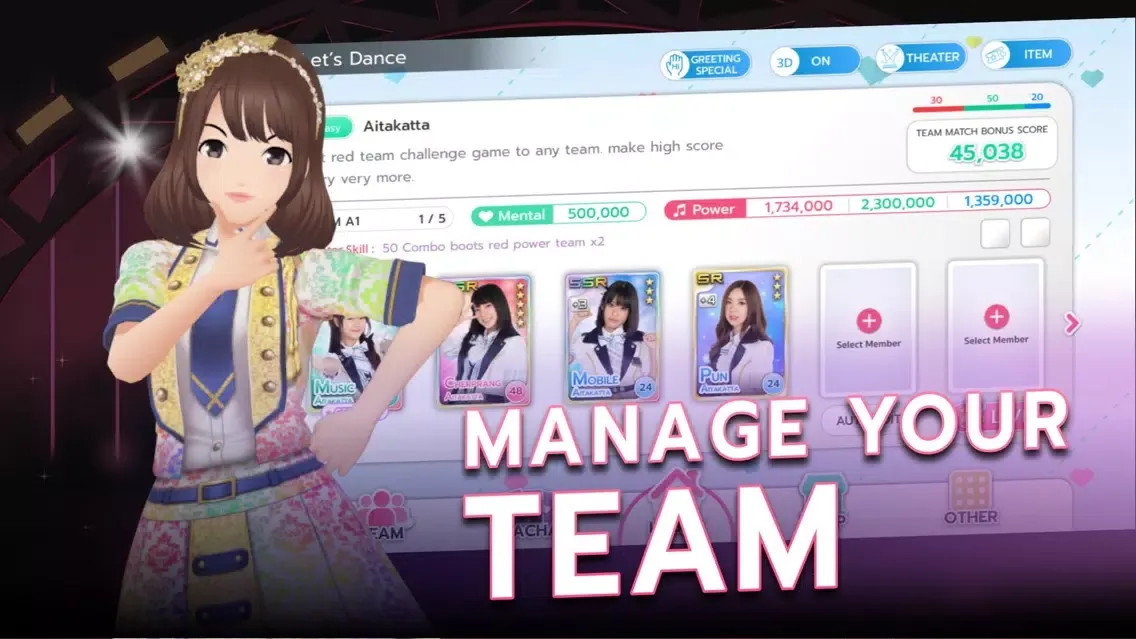 Tangkapan skrin BNK48 Oshi Festival