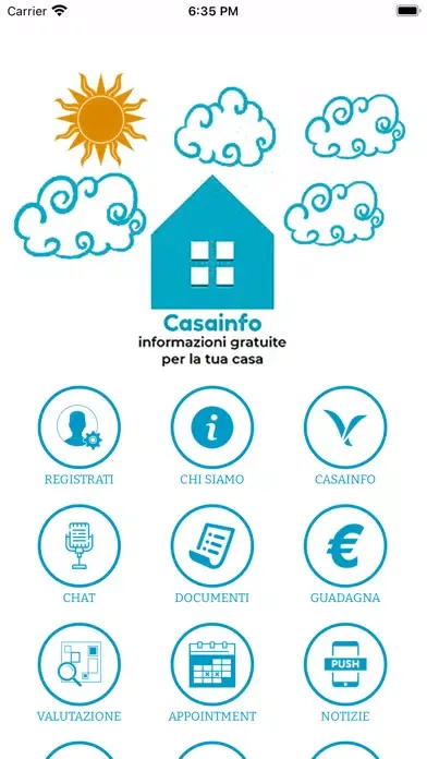 Tangkapan layar Casainfo di Gina Maria Venturi