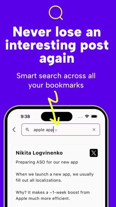 Tangkapan skrin Social bookmark & signet : Alf