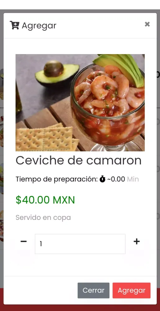 Capturas de pantalla de Capitan Seafood Delivery