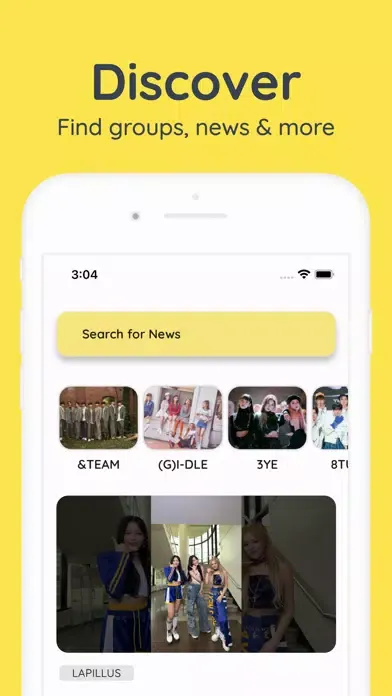 kpoppo: kpop songs, news, chat স্ক্রিনশট