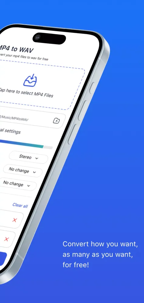 MP4 to WAV Screenshots