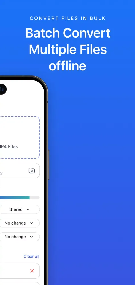 MP4 to WAV Screenshots
