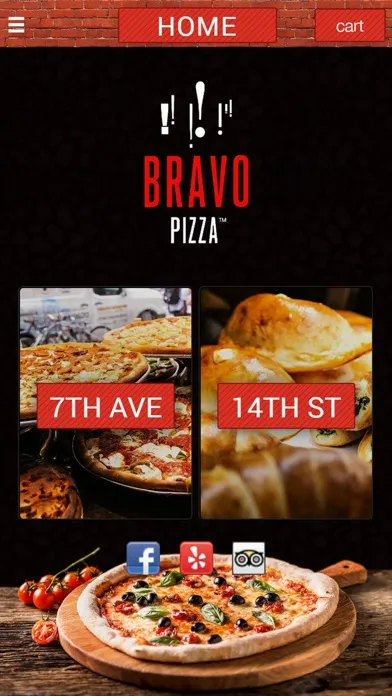 Скриншоты Bravo Pizza NY