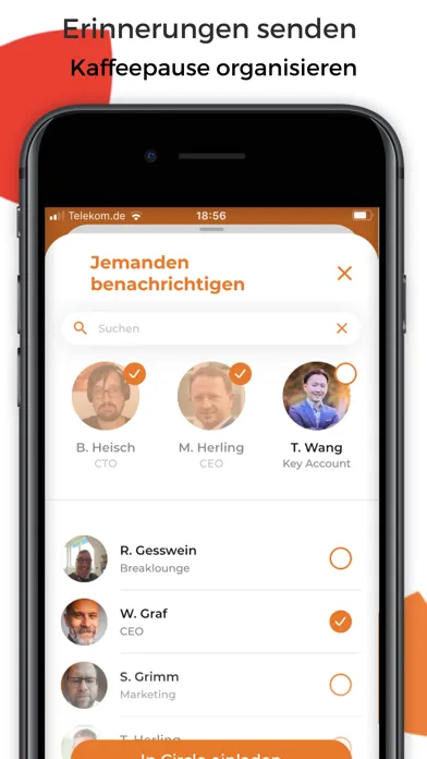 Capturas de tela do Teamlounge - Hybrid Work App