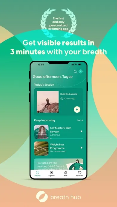 Breath Hub: Guided Breathwork 스크린샷