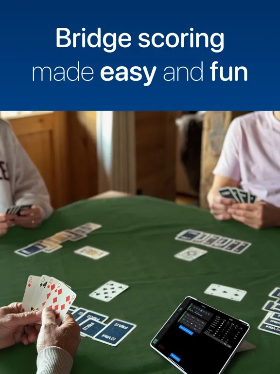 ภาพหน้าจอของ Bridge Score Keeper iPad 