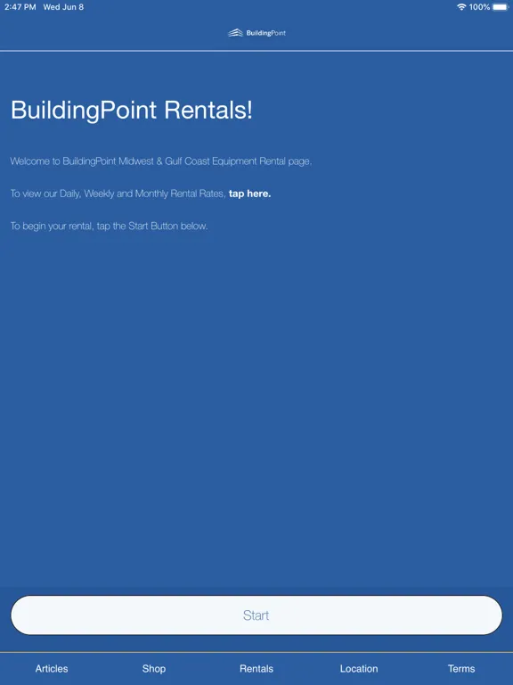 BuildingPoint iPad  Screenshots