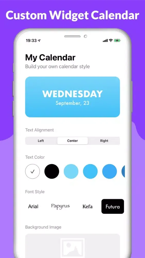 صور Custom Widget For Homescreen