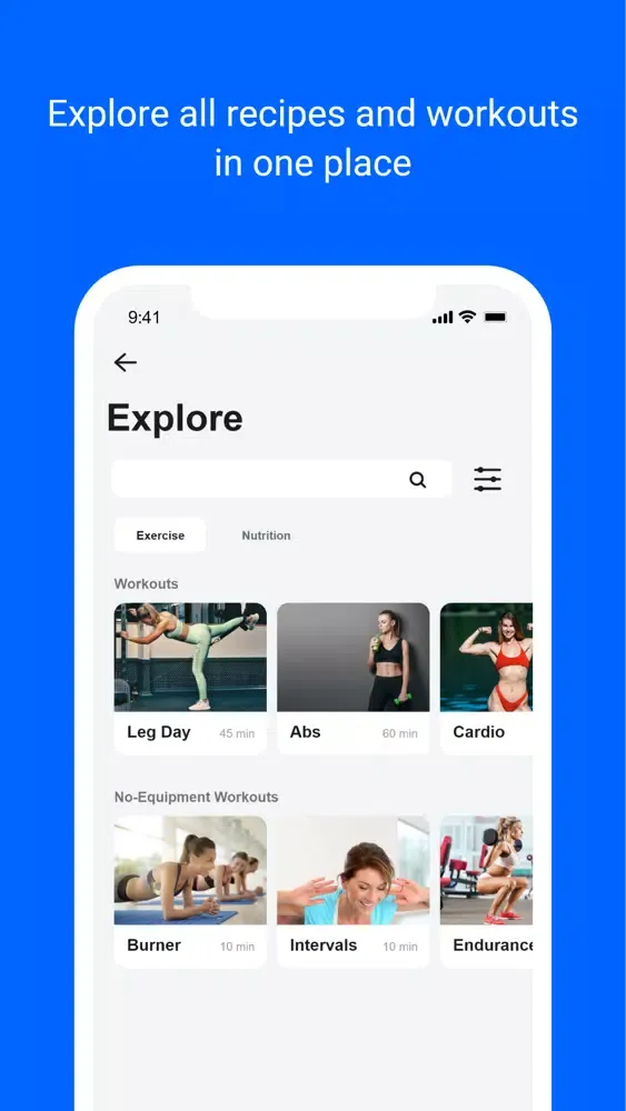 Tangkapan skrin Calio - Fitness & Health