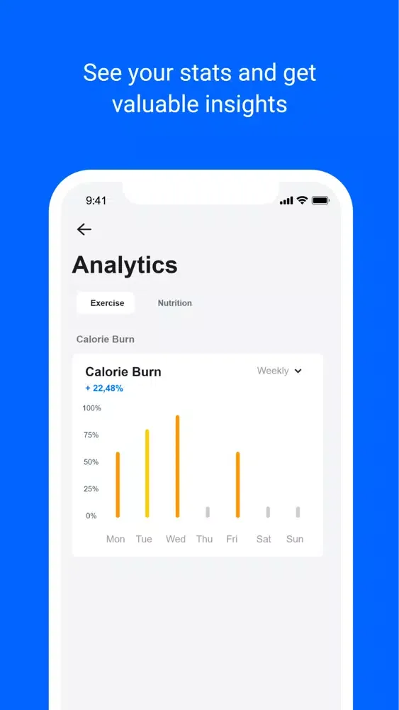 Tangkapan skrin Calio - Fitness & Health