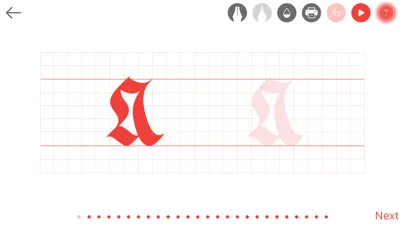 ภาพหน้าจอของ Gothic Fraktur