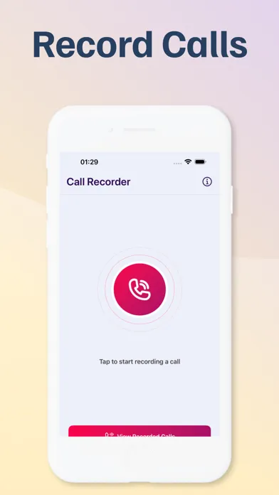 ภาพหน้าจอของ Call Recorder - Phone Record