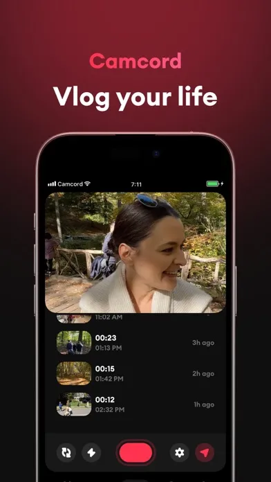 Camcord - Vlog your life Screenshots