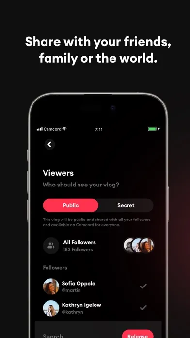Camcord - Vlog your life Screenshots