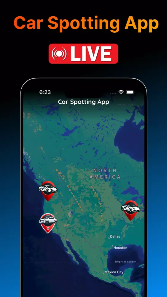 Car Spotting App Screenshots