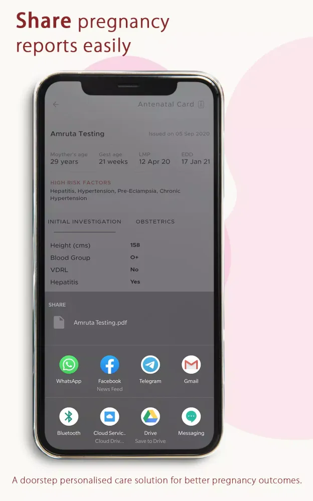 CareNX - Pregnancy Tracker スクリーンショット