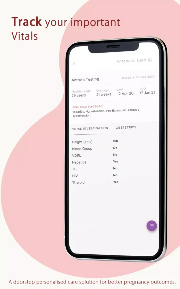 CareNX - Pregnancy Tracker スクリーンショット