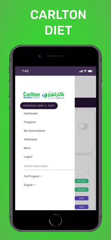 Carlton Diet Screenshots