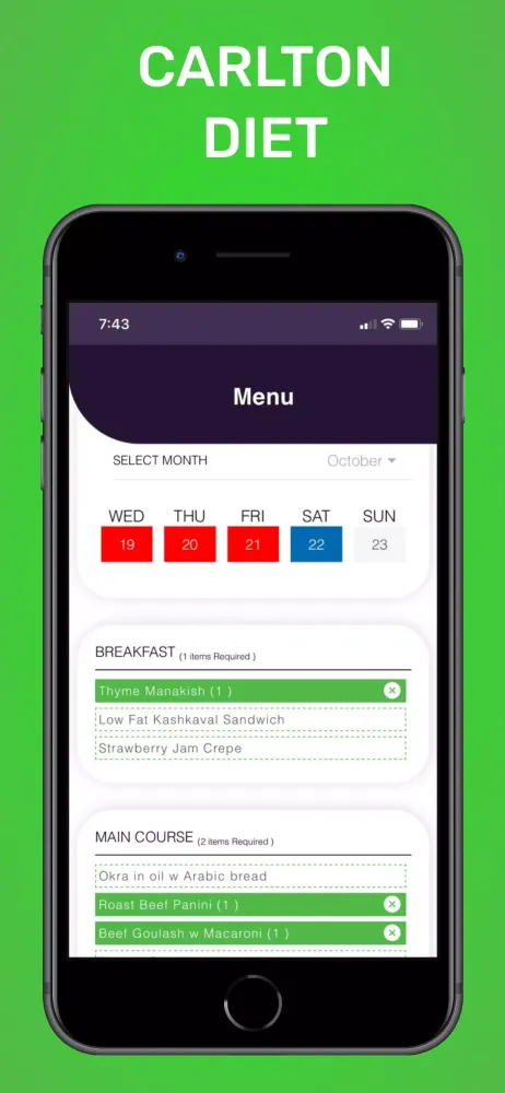 Carlton Diet Screenshots