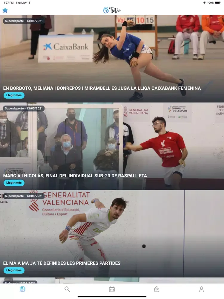 Capturas de tela do Tictec | Pelota iPad 