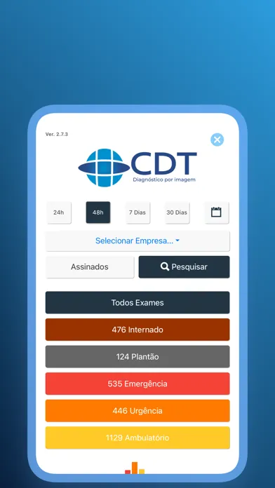 Capturas de pantalla de CDT Telerradiologia