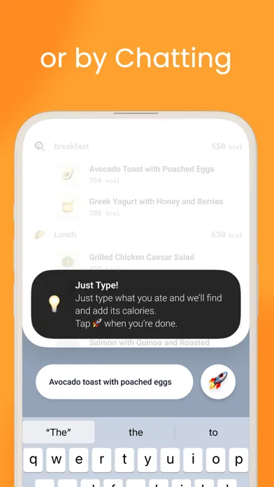Capturas de pantalla de Centa: AI Calorie Counter