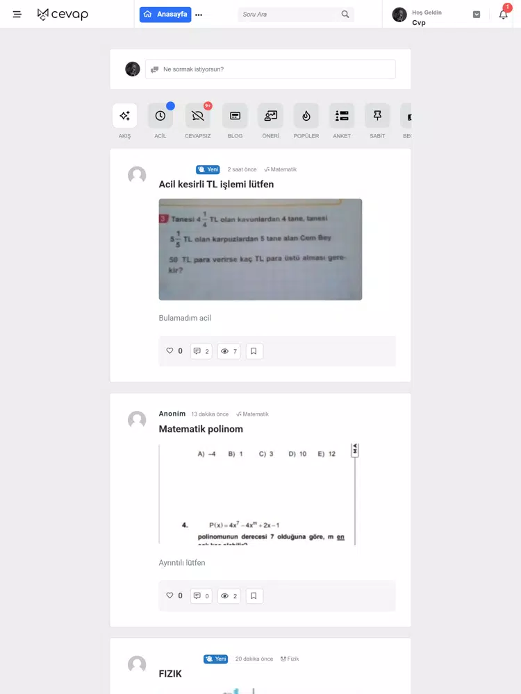 Cevap - Matematik soru sor iPad  Screenshots
