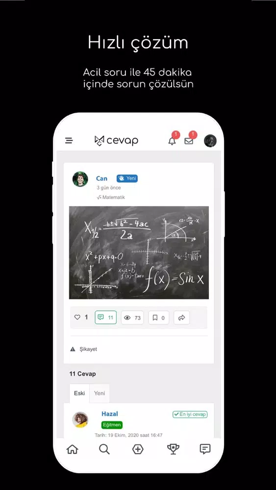 Cevap - Matematik soru sor Screenshots