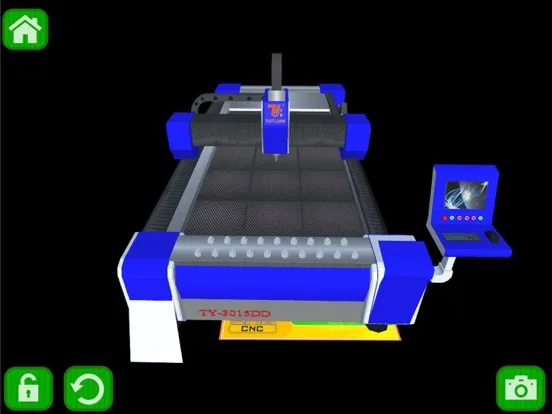 GMX CNC iPad  स्क्रीनशॉट