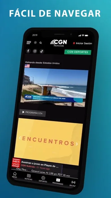 CGN Noticias Screenshots
