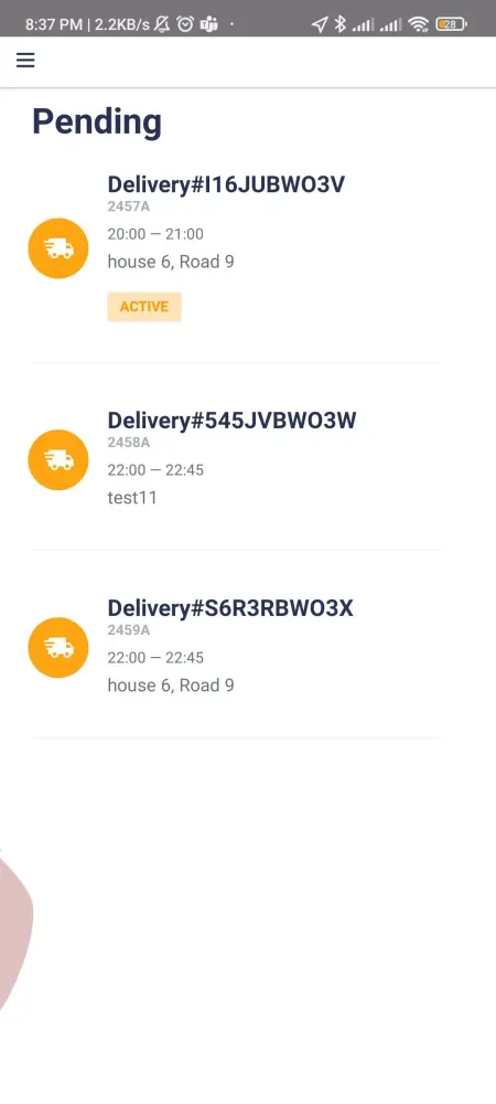 Zrzuty ekranu Chalao Driver