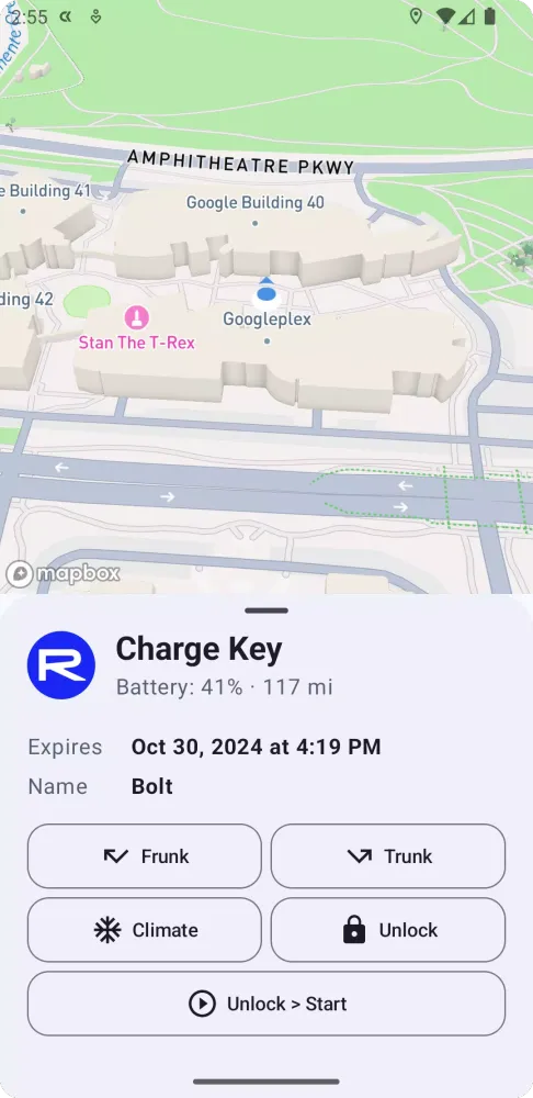 Charge Key Screenshots