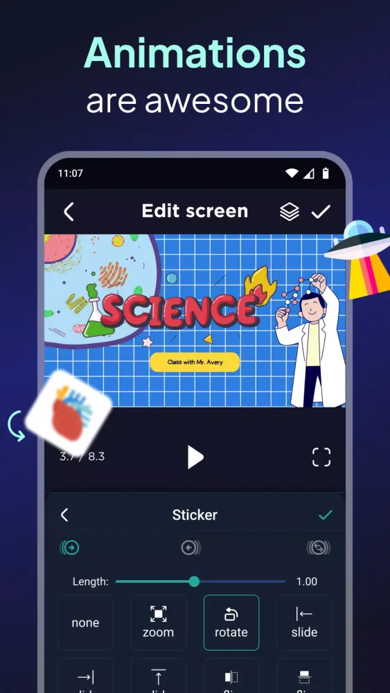 Ai intro - intro video maker Screenshots