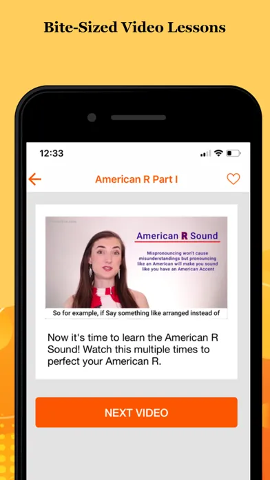American Accent for Immigrants سکرین شاٹس