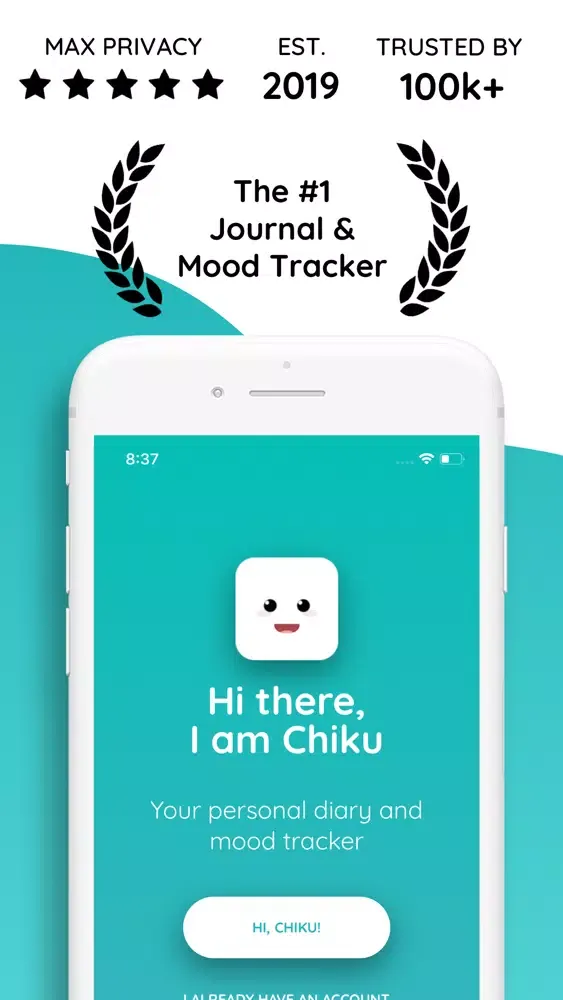 Capturas de pantalla de Chiku – Journal & Mood Tracker